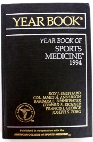 Beispielbild fr The Yearbook of Sports Medicine, 1994 zum Verkauf von HPB-Red