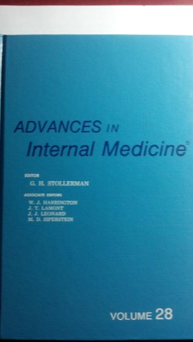 Stock image for Advances in Internal Medicine, Volume 28, 1983 for sale by UHR Books