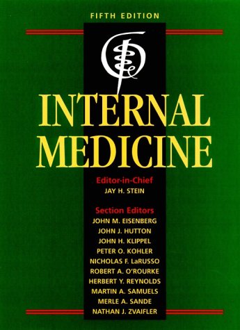 Beispielbild fr Internal Medicine (Internal Medicine (Stein)) zum Verkauf von SecondSale