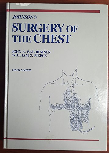 Imagen de archivo de Johnson's surgery of the chest a la venta por Irish Booksellers