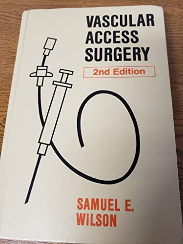 Imagen de archivo de Vascular access surgery a la venta por The Book Bin