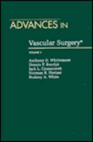 Beispielbild fr Advances in Vascular Surgery zum Verkauf von Basi6 International