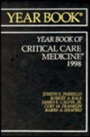 Imagen de archivo de 1998 Year Book Of Critical Care Medicine a la venta por Basi6 International