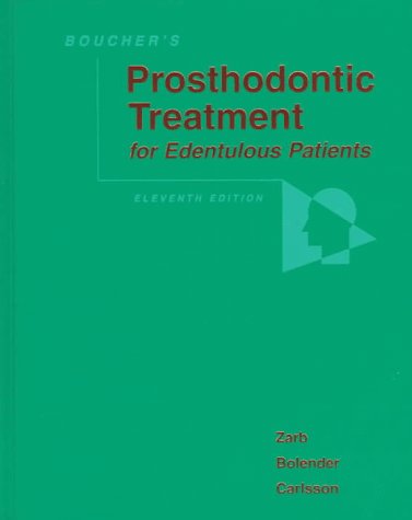 Beispielbild fr Boucher's Prosthodontic Treatment for Edentulous Patients zum Verkauf von ThriftBooks-Atlanta