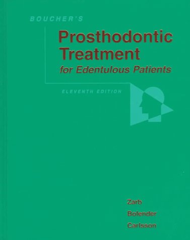 Stock image for Boucher's Prosthodontic Treatment for Edentulous Patients for sale by ThriftBooks-Atlanta