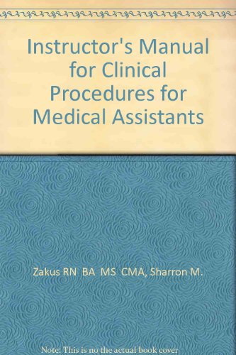 Stock image for Clinical Procedures Med Asst Im for sale by Books Puddle