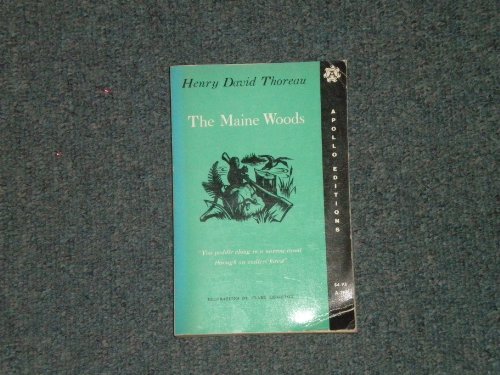 Imagen de archivo de The Maine Woods a la venta por Redux Books