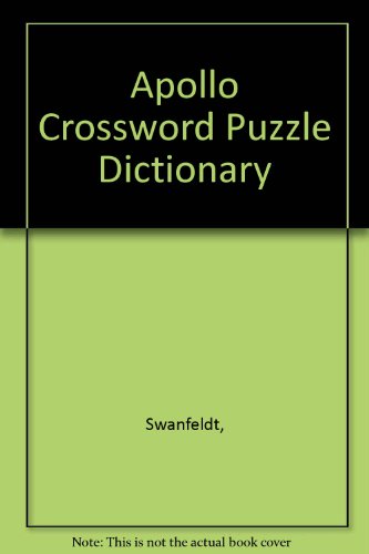 Stock image for Apollo Crossword Puzzle Dictionary for sale by Nealsbooks