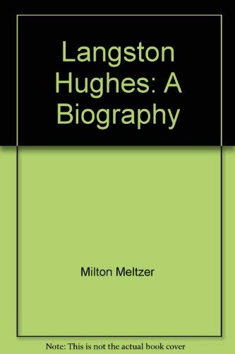 9780815203186: Langston Hughes - A Biography