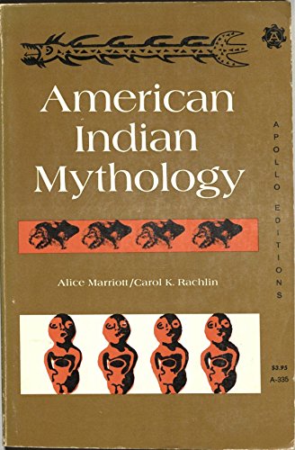 Beispielbild fr American Indian Mythology zum Verkauf von N. Fagin Books