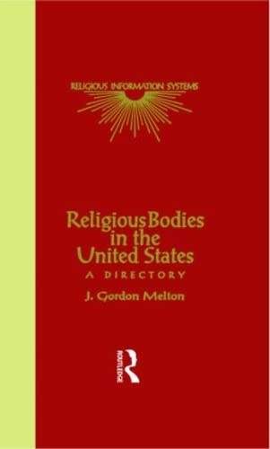 Imagen de archivo de Religious Bodies in the United States: A Directory. a la venta por Grendel Books, ABAA/ILAB