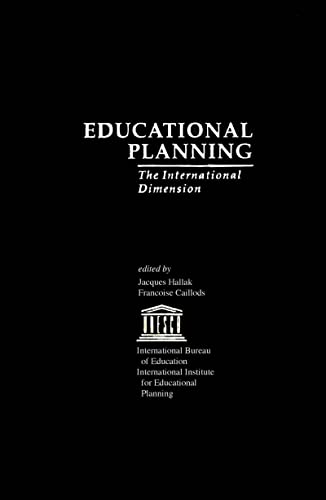 Stock image for Educational Planning: The International Dimension (IBE Studies on Education) for sale by Chiron Media