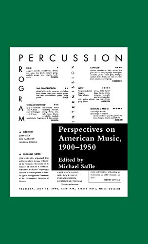 Stock image for Perspectives on American Music, 1900-1950 (Essays in American Music) for sale by Chiron Media