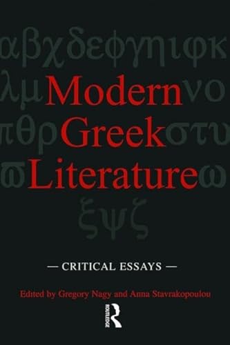 Beispielbild fr Modern Greek Literature zum Verkauf von Blackwell's