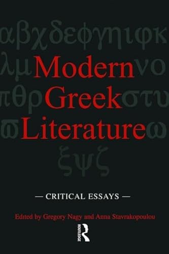 Stock image for Modern Greek Literature for sale by Blackwell's