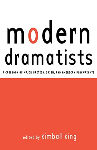 Beispielbild fr Modern Dramatists: A Casebook of Major British, Irish, and American Playwrights: 14 (Studies in Modern Drama) zum Verkauf von WorldofBooks