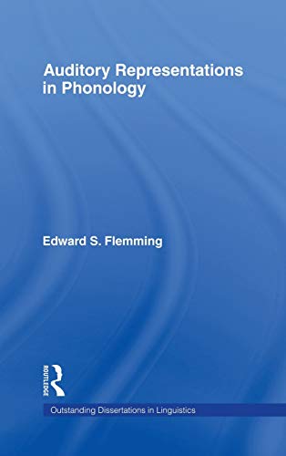Stock image for Auditory Representations in Phonology for sale by Blackwell's