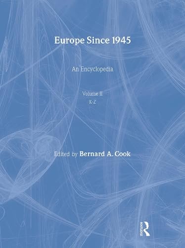 Beispielbild fr Europe since 1945 : An Encyclopedia zum Verkauf von Better World Books