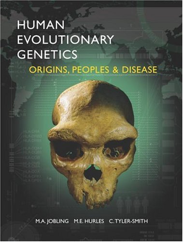Beispielbild fr Human Evolutionary Genetics: Origins, Peoples and Disease zum Verkauf von HPB-Red