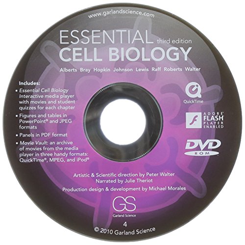 Essential Cell Biology DVD-ROM (9780815344599) by Alberts, Bruce; Bray, Dennis; Hopkin, Karen; Johnson, Alexander; Lewis, Julian; Raff, Martin; Roberts, Keith; Walter, Peter