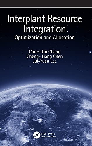 Beispielbild fr Interplant Resource Integration: Optimization and Allocation zum Verkauf von Chiron Media