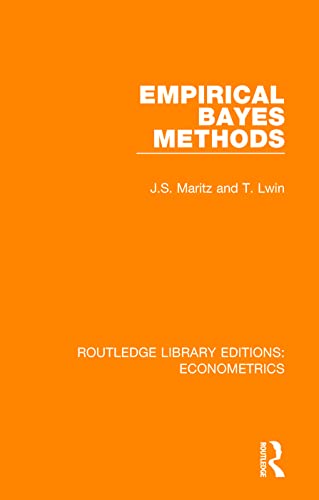 Stock image for Empirical Bayes Methods (Routledge Library Editions: Econometrics) for sale by Chiron Media