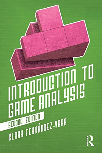 Beispielbild fr Introduction to Game Analysis zum Verkauf von The Secret Book and Record Store