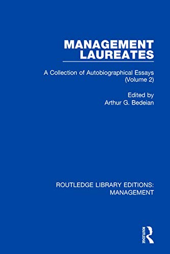 9780815356721: Management Laureates: A Collection of Autobiographical Essays (Volume 2) (Routledge Library Editions: Management)