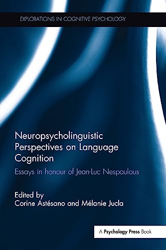 Beispielbild fr Neuropsycholinguistic Perspectives on Language Cognition zum Verkauf von Blackwell's