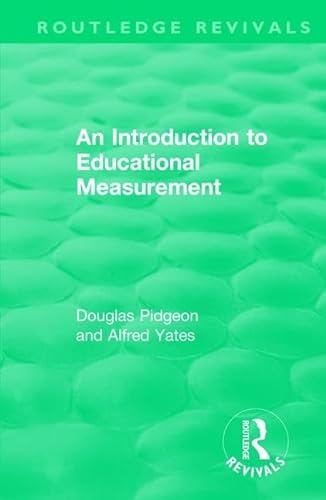 Beispielbild fr An Introduction to Educational Measurement zum Verkauf von Blackwell's