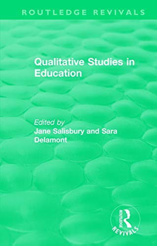 Stock image for Qualitative Studies in Education (1995) (Routledge Revivals) for sale by Chiron Media