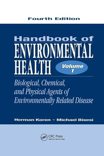 Imagen de archivo de Handbook of Environmental Health, Volume I a la venta por Blackwell's