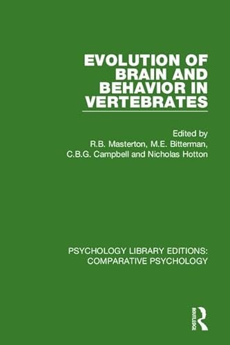 Stock image for Evolution of Brain and Behavior in Vertebrates for sale by ThriftBooks-Dallas
