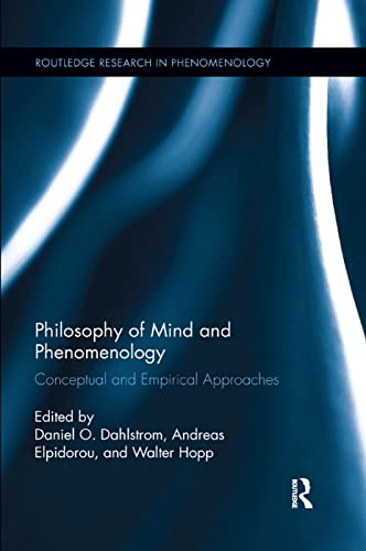 9780815371960: Philosophy of Mind and Phenomenology