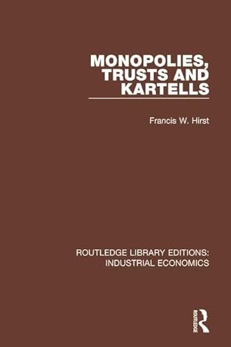 Stock image for Monopolies, Trusts and Kartells for sale by Blackwell's