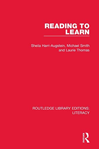 9780815373803: Reading to Learn (Routledge Library Editions: Literacy)