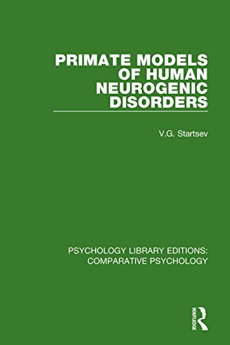 Beispielbild fr Primate Models of Human Neurogenic Disorders zum Verkauf von Blackwell's