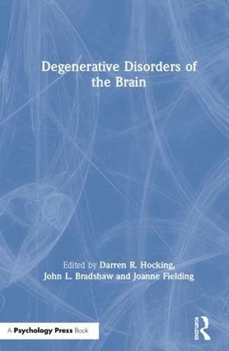 Imagen de archivo de Degenerative Disorders of the Brain a la venta por Revaluation Books