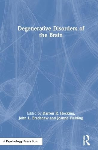 Stock image for Degenerative Disorders of the Brain for sale by Chiron Media