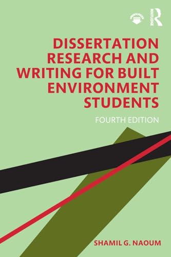 9780815384632: Dissertation Research and Writing for Built Environment Students