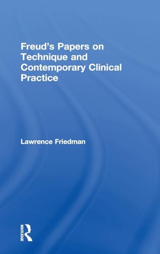 Stock image for Freud's Papers on Technique and Contemporary Clinical Practice for sale by Buchpark