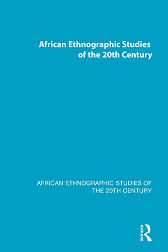 Stock image for African Ethnographic Studies of the 20th Century for sale by Revaluation Books