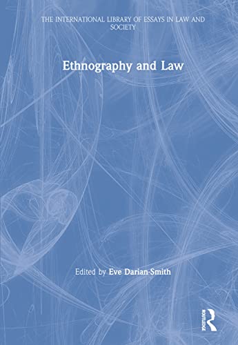 Imagen de archivo de ETHNOGRAPHY AND LAW a la venta por Chiron Media