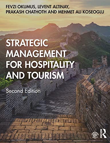 Imagen de archivo de Strategic Management for Hospitality and Tourism a la venta por BooksRun