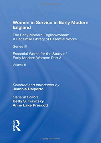 Beispielbild fr Women in Service in Early Modern England zum Verkauf von Blackwell's