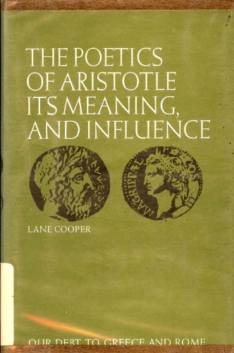 Beispielbild fr Poetics of Aristotle zum Verkauf von Better World Books