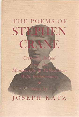 Stock image for Poems of Stephen Crane: A Critical Edition for sale by ThriftBooks-Atlanta