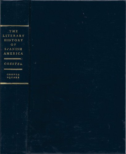 Imagen de archivo de Literary History of Spanish America a la venta por Better World Books: West