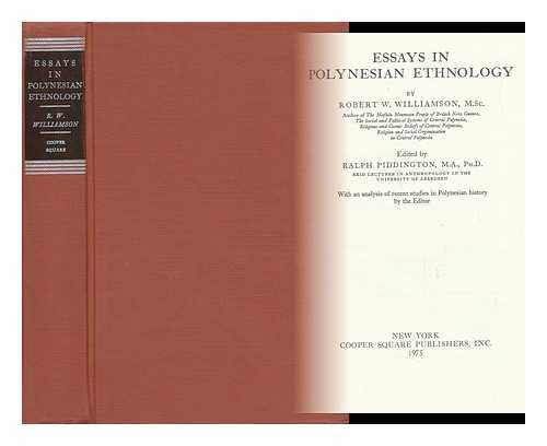 Stock image for Essays in Polynesian Ethnology for sale by N. Fagin Books