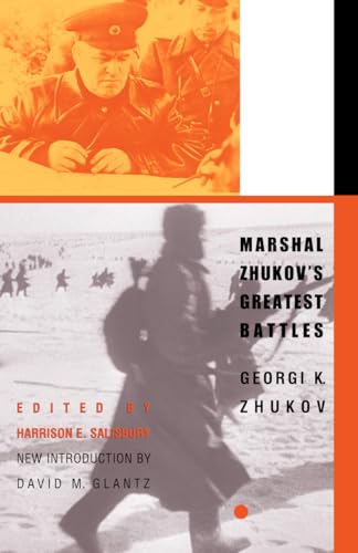 Imagen de archivo de Marshal Zhukov's Greatest Battles a la venta por Ann Open Book